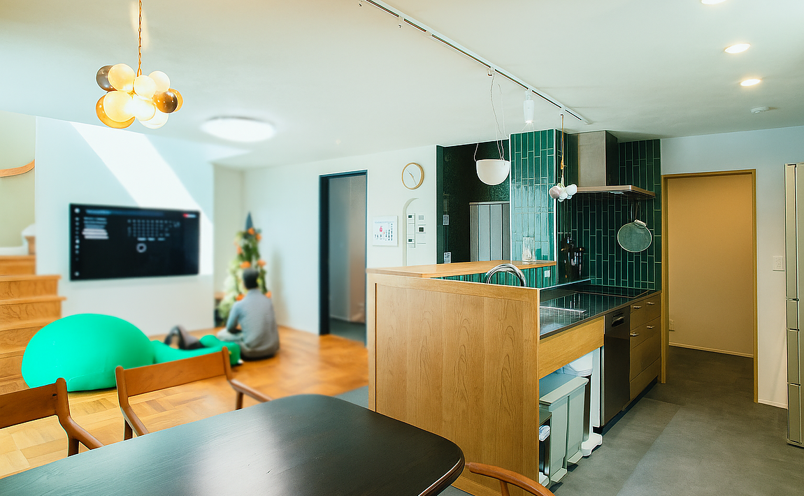 【まるでカフェ/2階建】間取りもこだわり抜いた家のイメージ